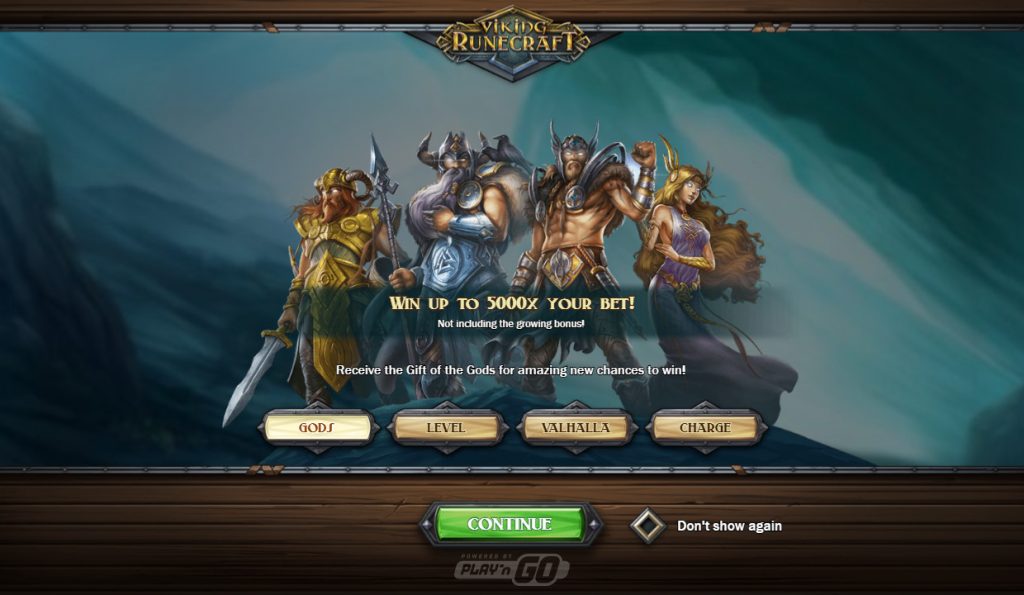 viking runecraft feature screenshot video slot play'n Go