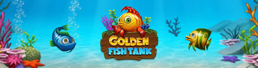 golden fish tank banner video slot Yggdrasil