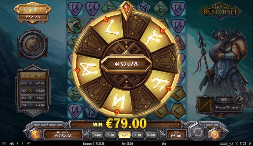 viking runecraft paytable bonus screenshot video slot play'n Go