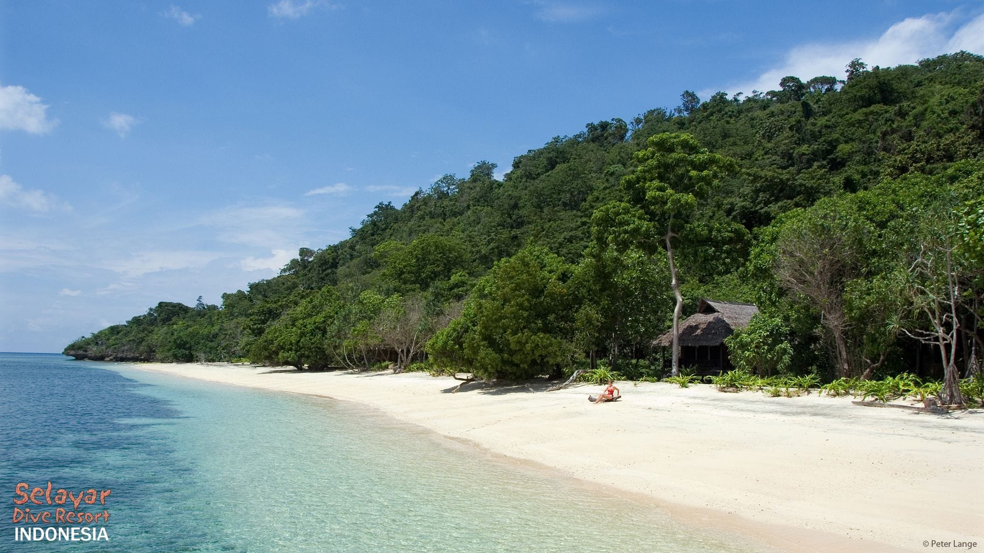 White Sand Beach Bungalow Indonesia South Sulawesi
