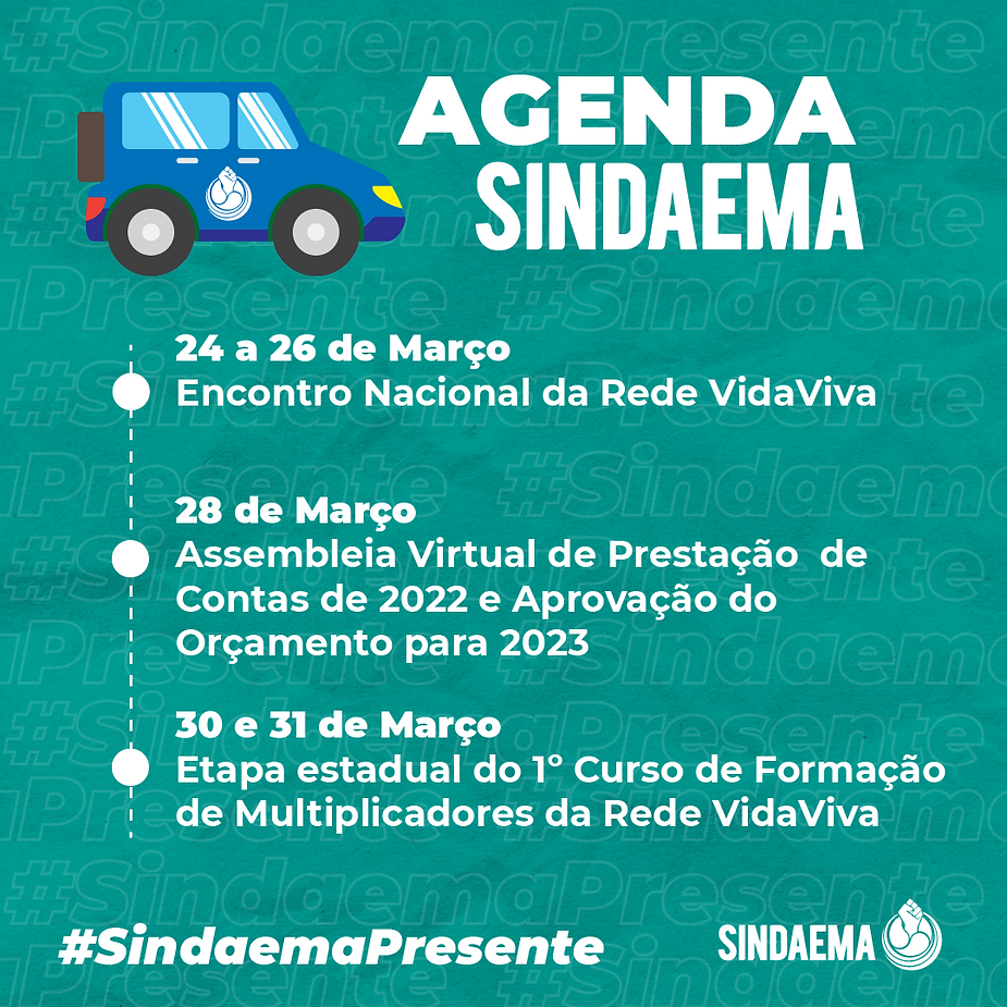 Agenda Sindaema!