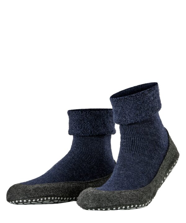 FALKE Unisex Huissokken Cosyshoe Dark Blue