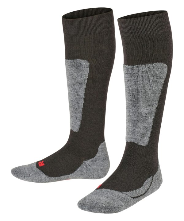 FALKE Kinder Skisokken Active Ski Zwart