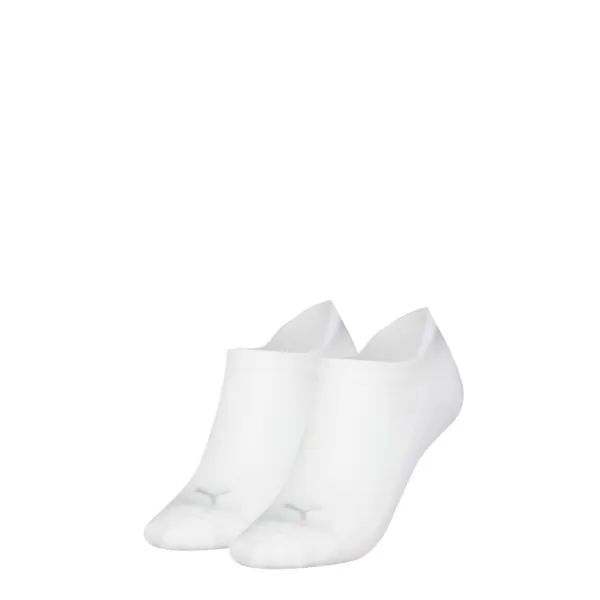 PUMA Dames Cushioned Sneakersokken 2-Pack Wit