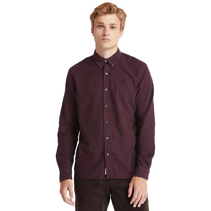 mascoma shirt red small check