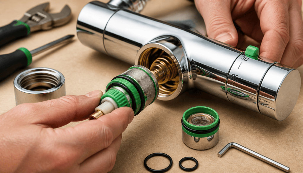 démonter mitigeur thermostatique grohe