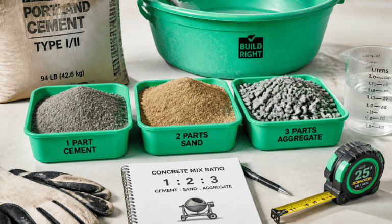 dosage beton 350 kg avec melange sable gravier