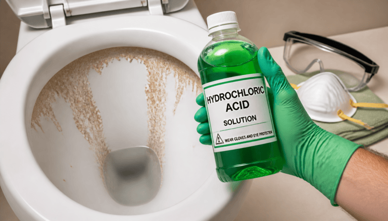acide chlorhydrique wc