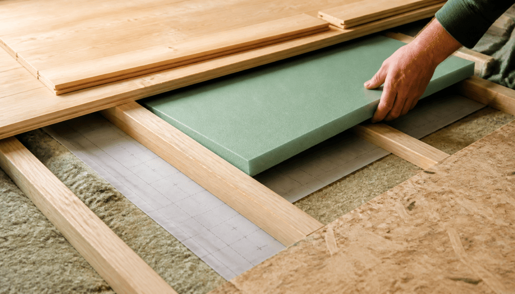 isolation plancher bois