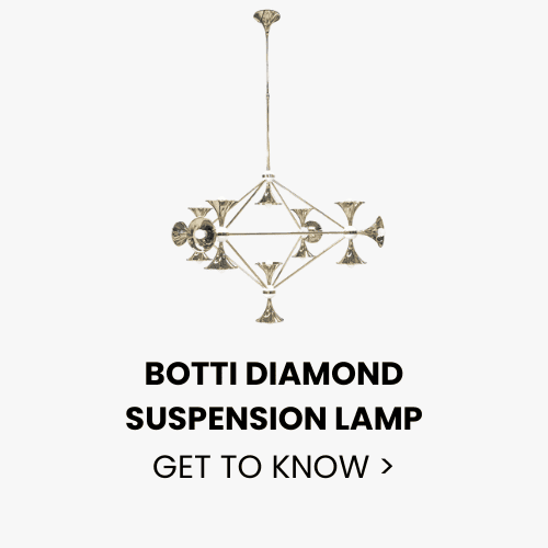 botti-diamond-suspension-lamp botti-diamond-suspension-lamp style trends Color and Style Trends That Will Dominate Luxury in 2025 botti diamond suspension lamp