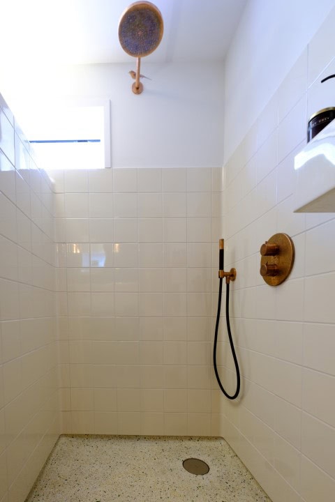 badkamer douche Dtile terrazzo