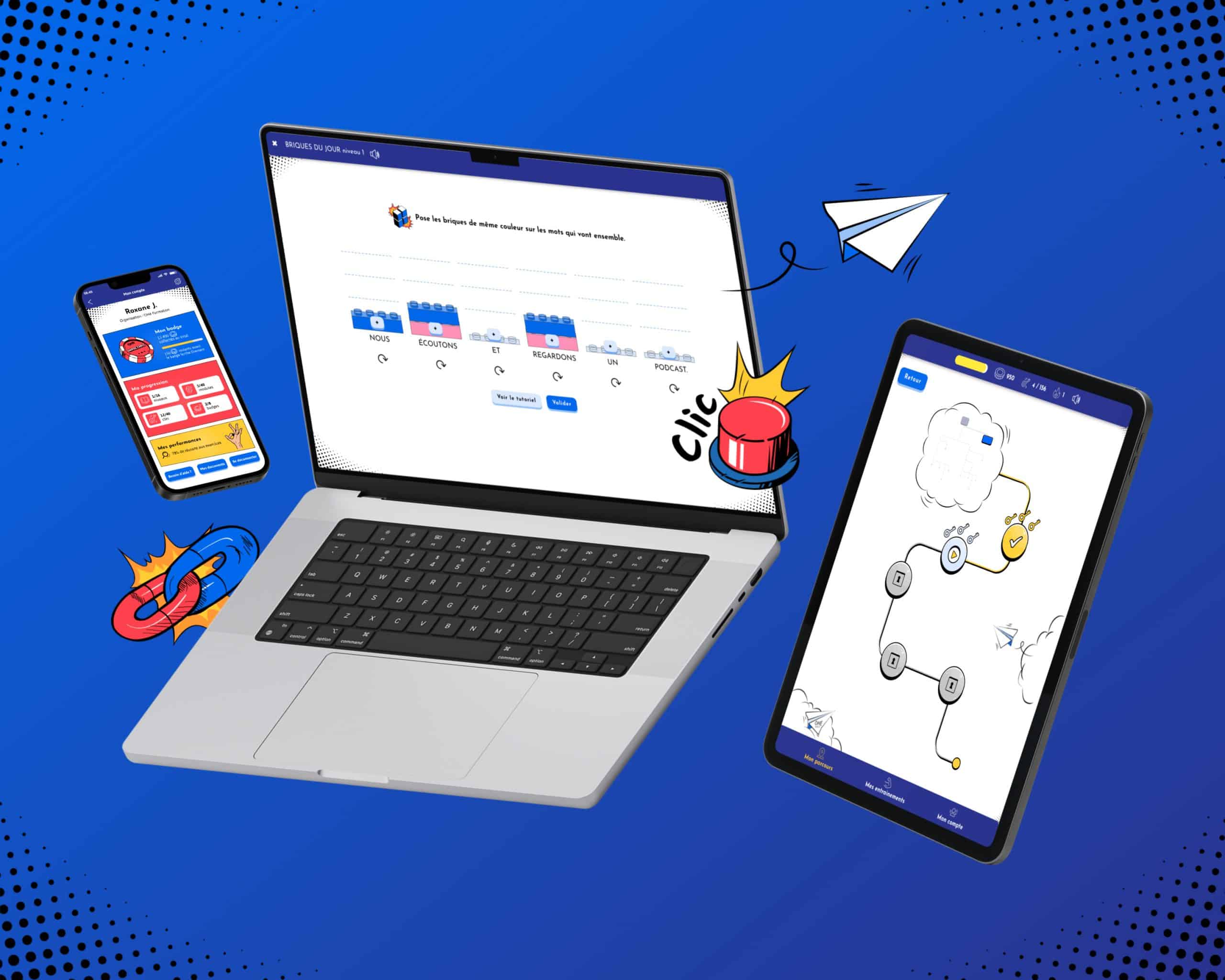 OHé application mobile responsive