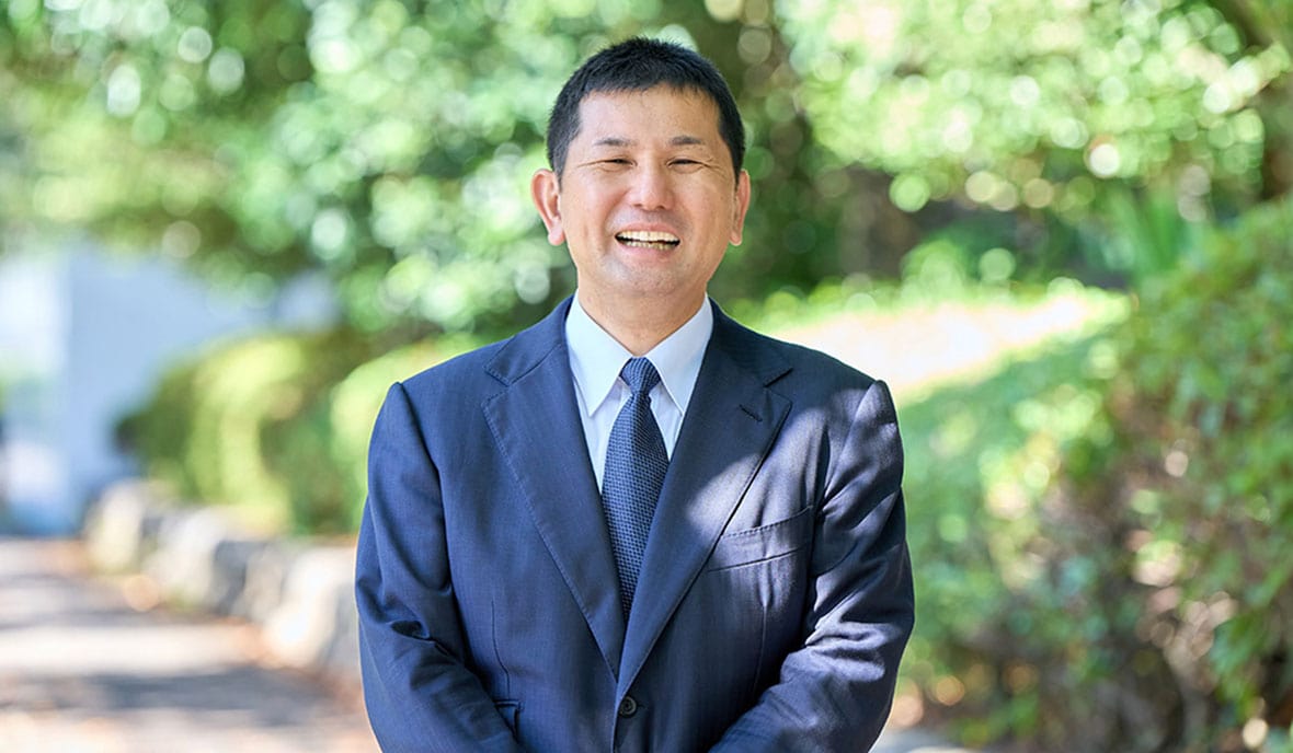 代表取締役社長近影