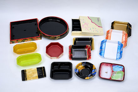 食品容器の写真