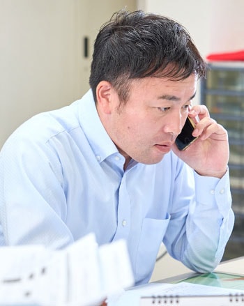 営業職社員近影