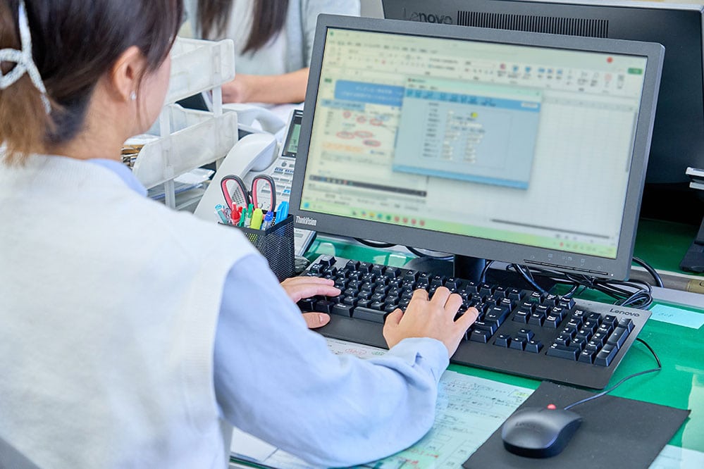 業務職社員近影