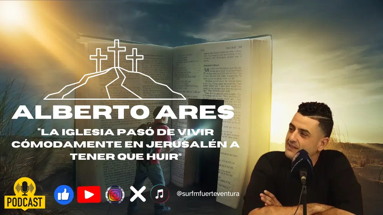 Alberto Ares "La iglesia pasó de vivir cómodamente en Jerusalén a tener que huir"