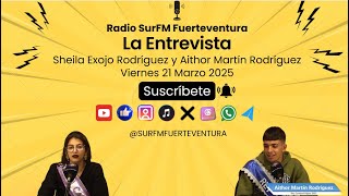 Entrevista a Sheila Exojo Rodríguez y Aithor Martín Rodríguez 21/03/25