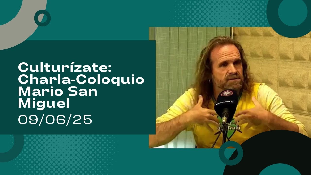 Charla-Coloquio con Mario San Miguel 09/06/25
