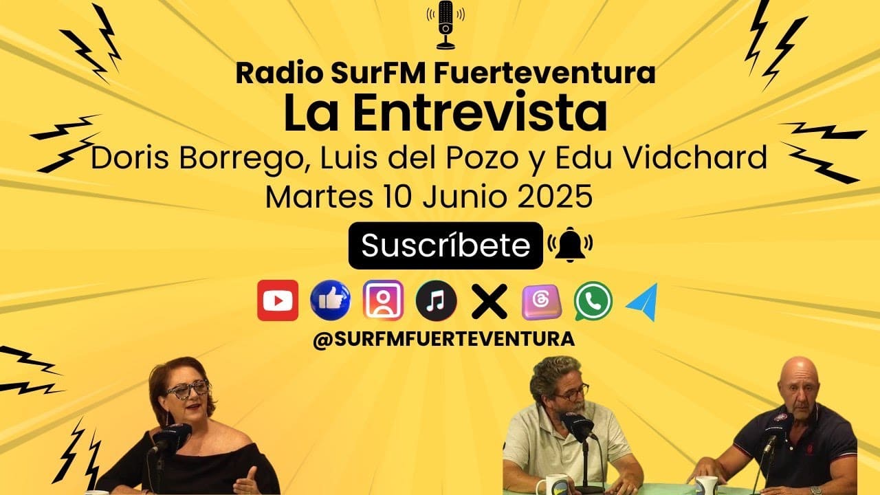 Entrevista a Doris Borrego, Luis del Pozo y Edu Vidchar 10/06/25