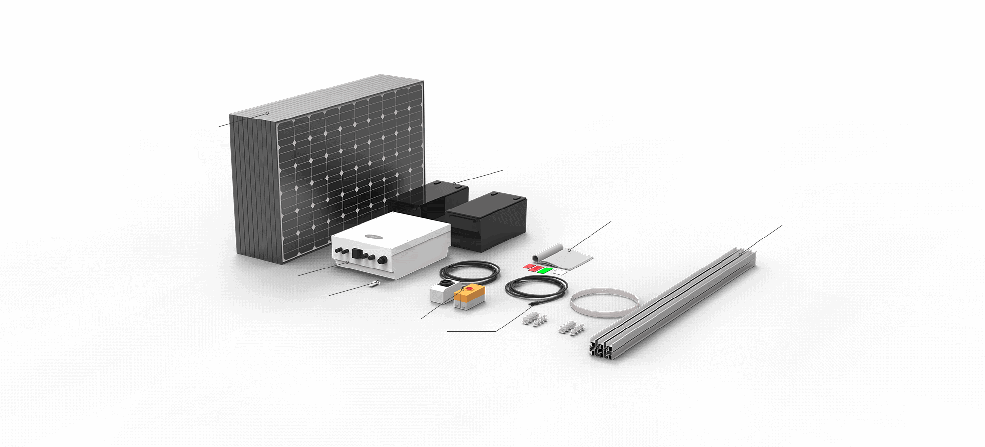 Solar Kits Include