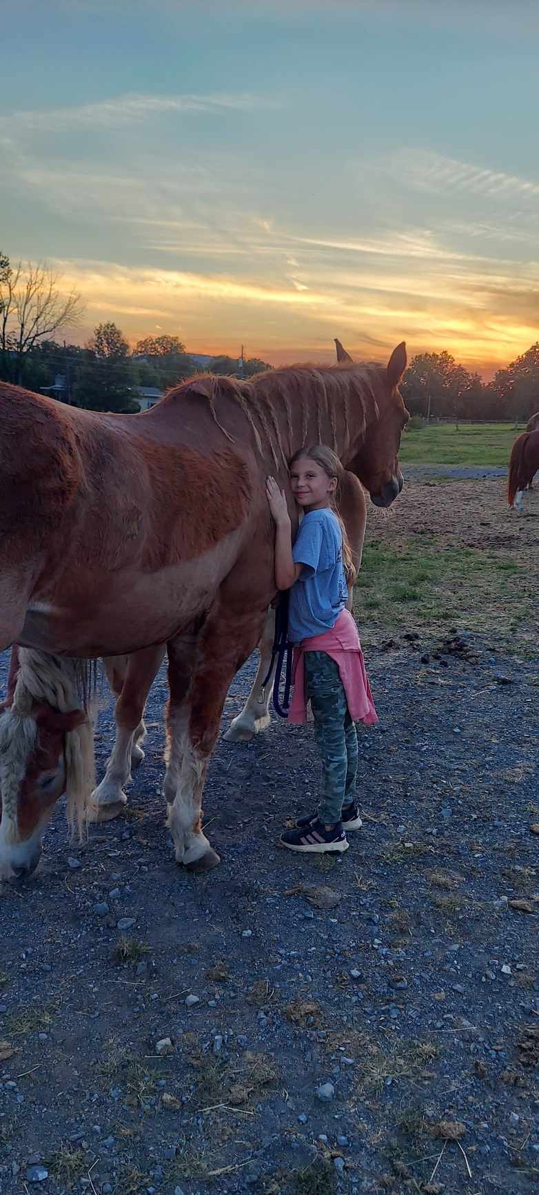 Belle loved her littles