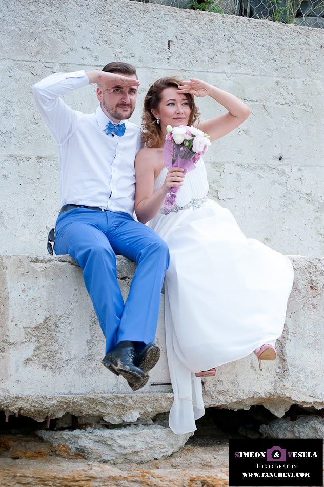 Сватбата на Юлия и Алекс - Сватбен фотограф и видеозаснемане на сватба в Бургас