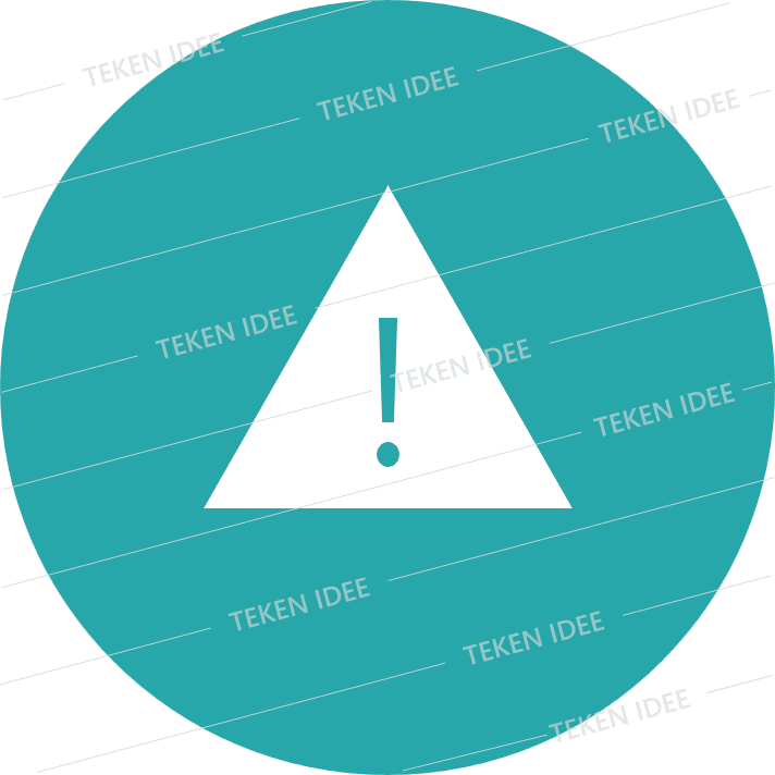 Wmebv TEKEN IDEE Waarschuwing