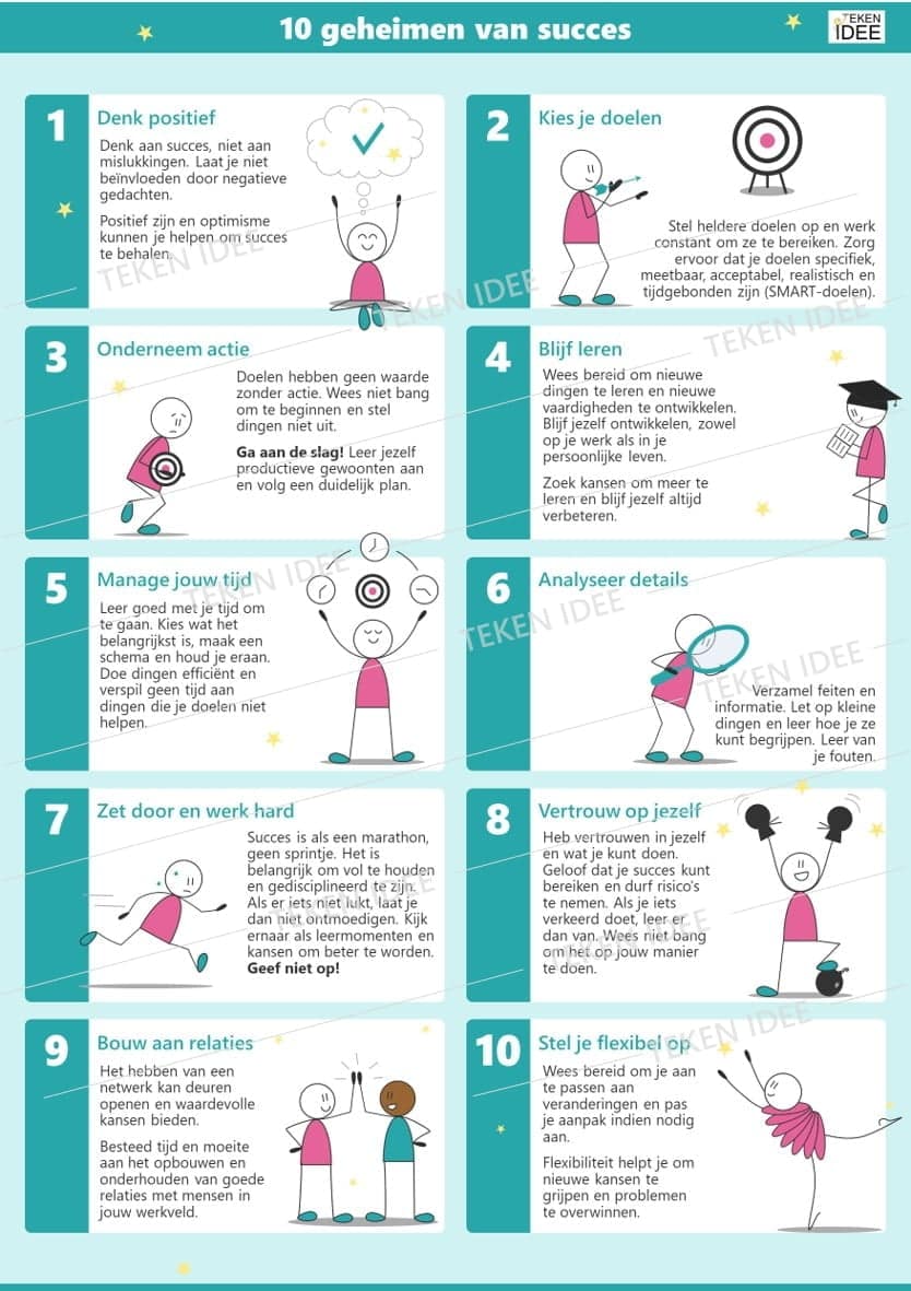 10 geheimen van succes