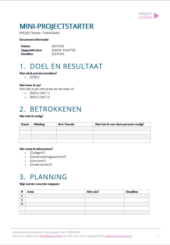 Mini-Projectstarter template