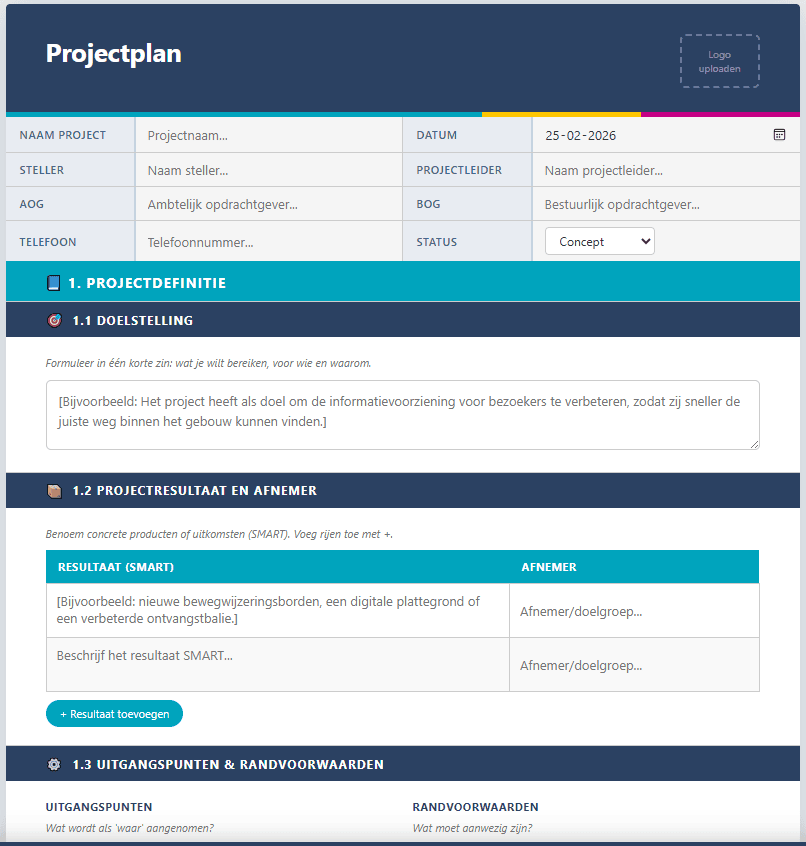 Projectplan_TEKEN_IDEE_v1