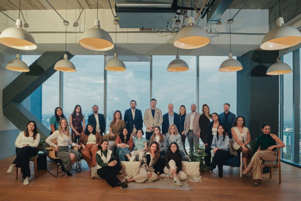 Terra Nostra Organics team gathered together