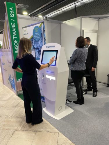 Borne tactile AMF 22 pouces fiable