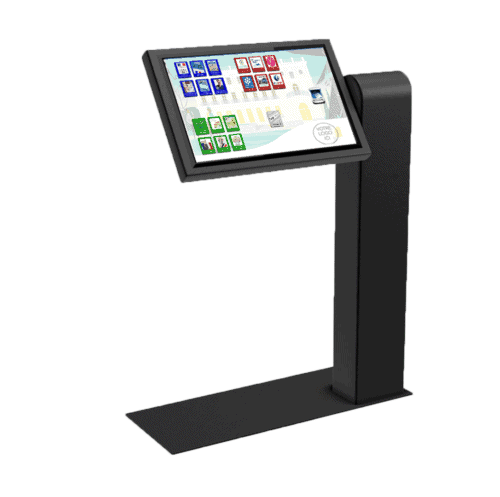 borne tactile pmr 22 pouces