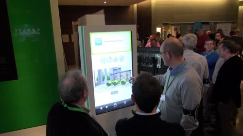 totem tactile 43 pouces - animation de stand