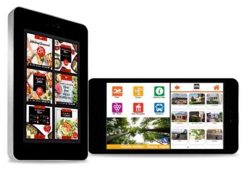 ecran d'affichage extérieur