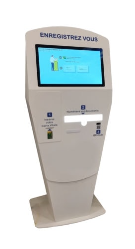 Borne tactile AMF 22 pouces fiable