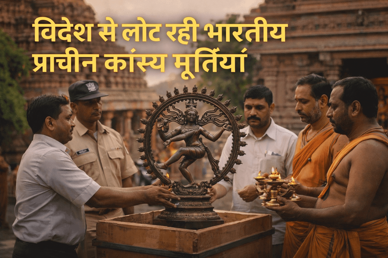 भारतीय कांस्य प्रतिमाओं की वापसी: संस्कृति और न्याय की नई शुरुआत