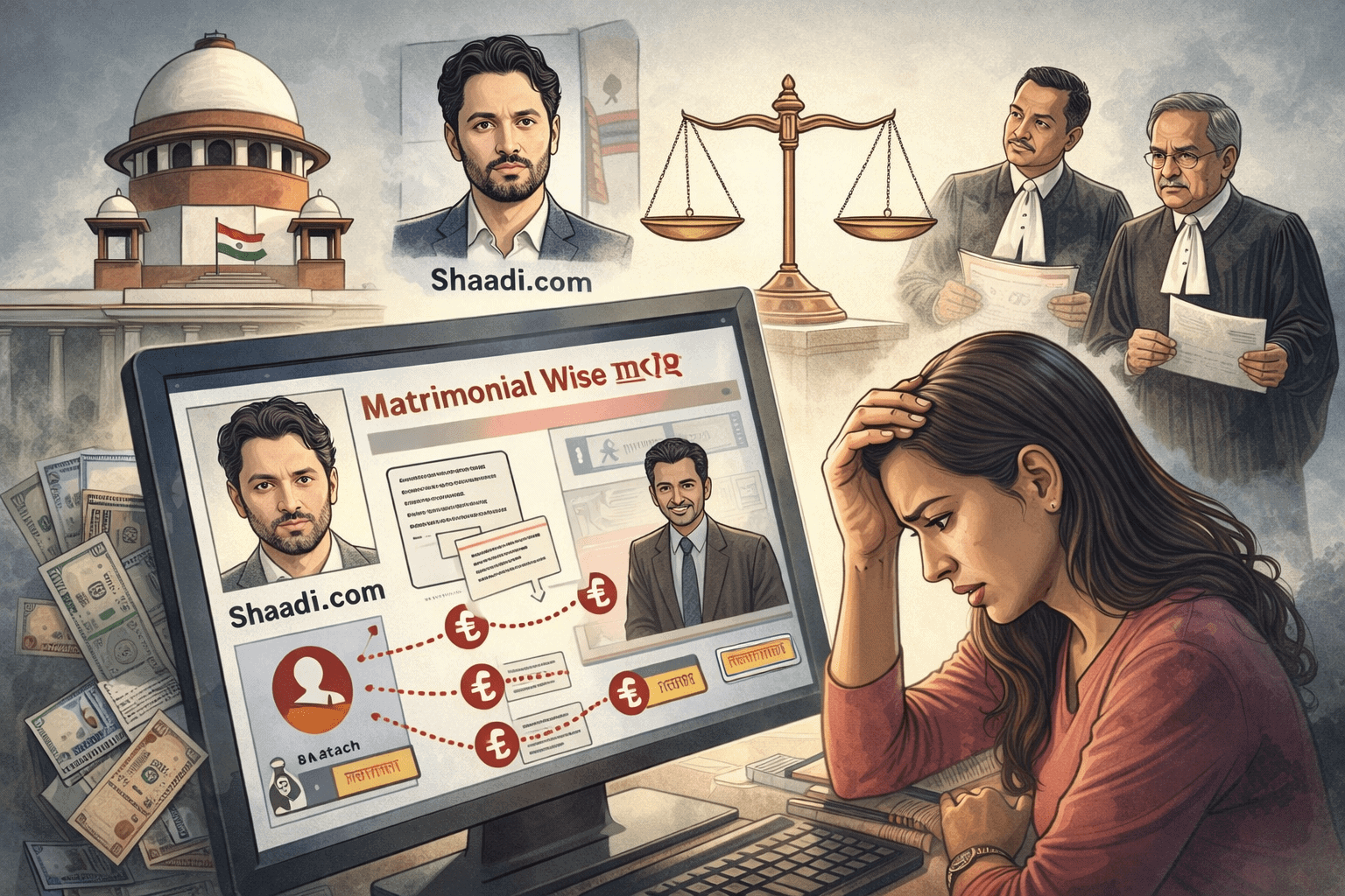 ऑनलाइन शादी बनी ऑनलाइन ठगी, कानून ने पूछा– जिम्मेदार कौन?