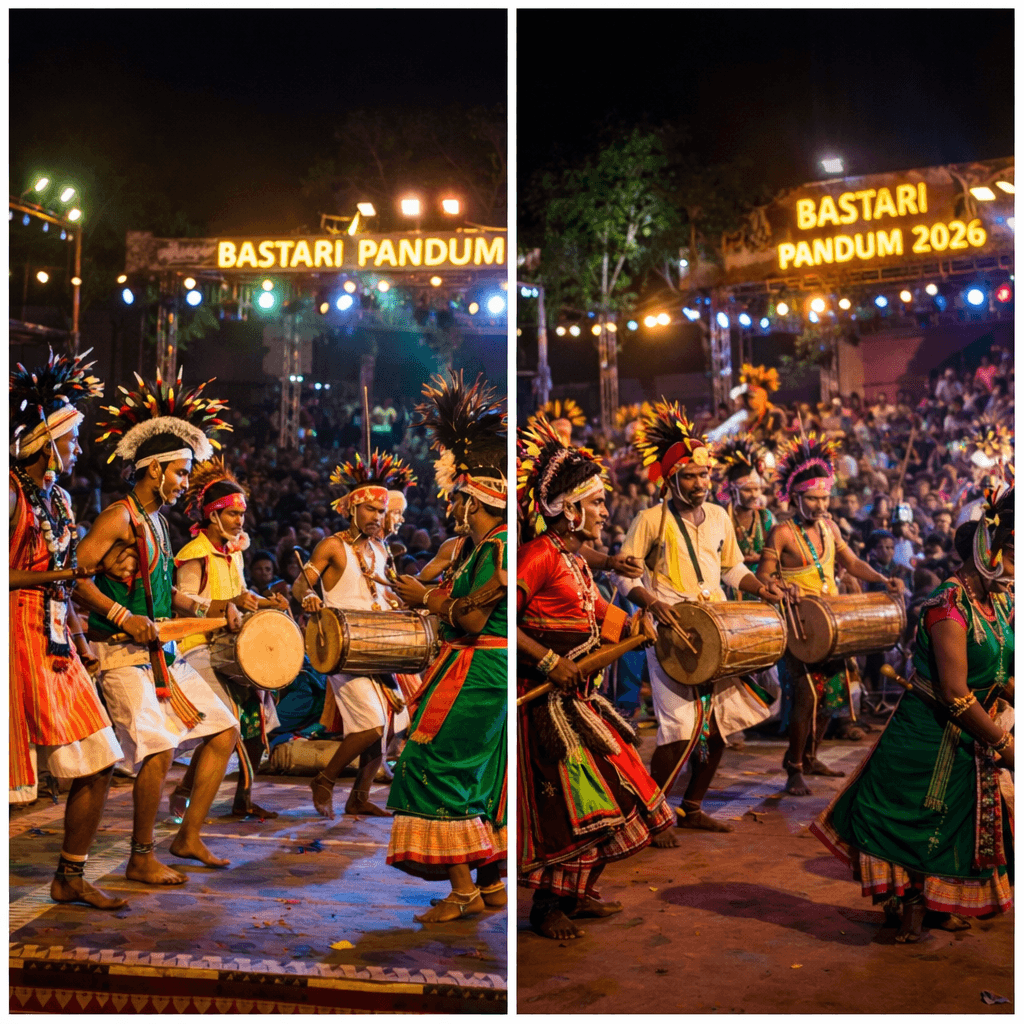 राष्ट्रपति की मौजूदगी में सजा बस्तर महोत्सव, लोकनृत्यों ने जीता दिल