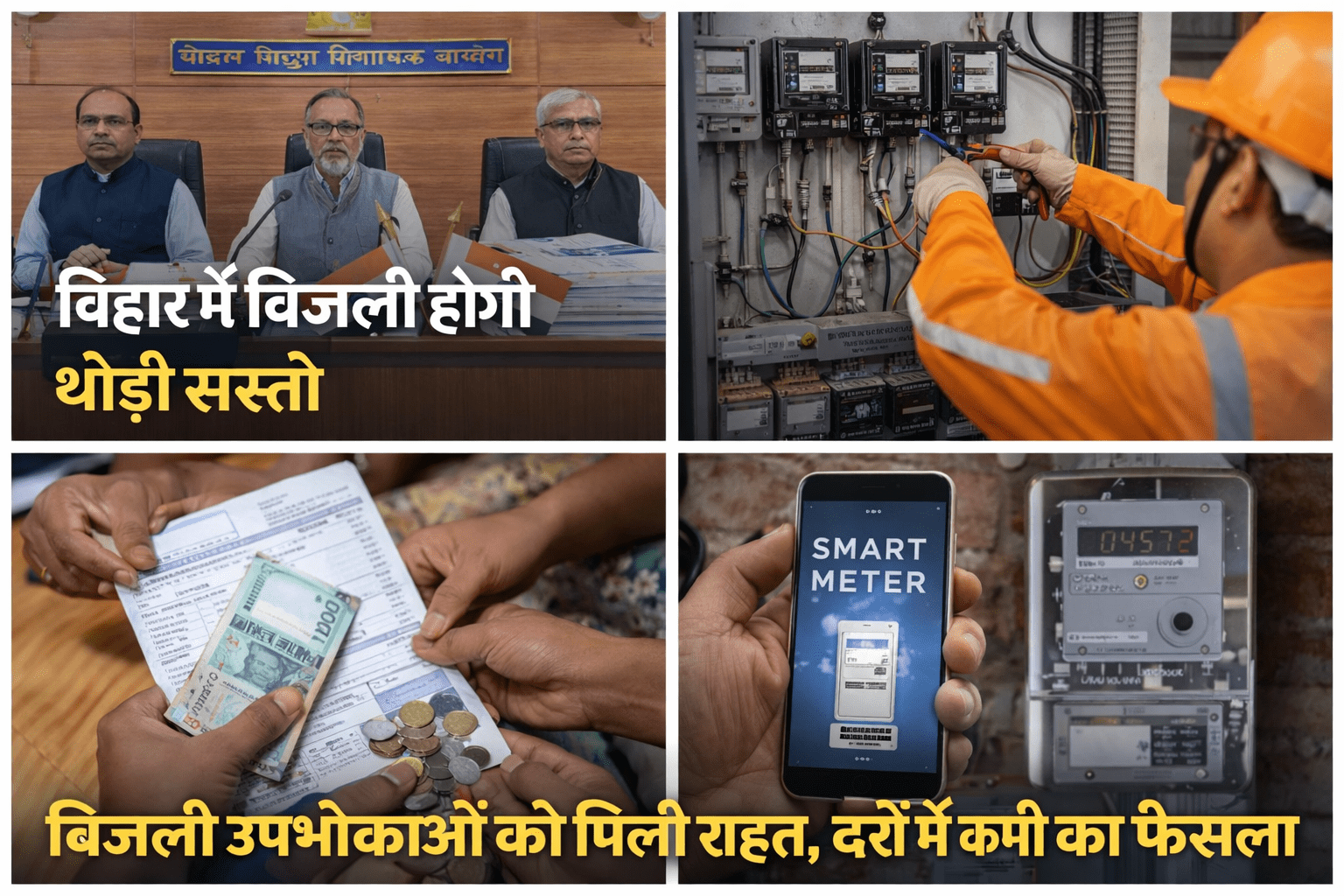 बिहार में बिजली होगी थोड़ी सस्ती, उपभोक्ताओं को राहत