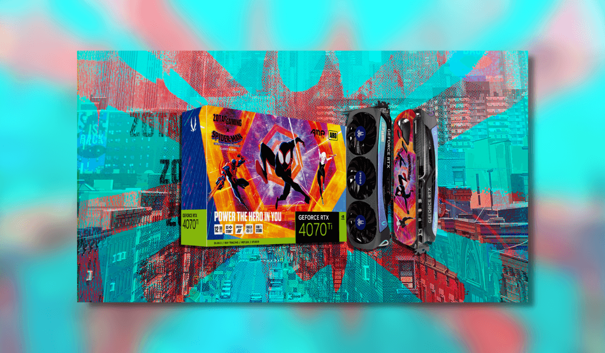 ZOTAC GAMING GeForce RTX 4070 Ti AMP AIRO SPIDER-MAN™: Across the Spider-Verse Review