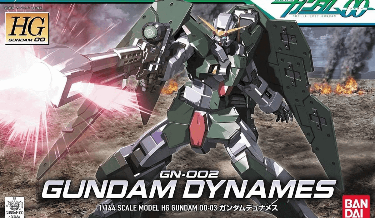 Building My First Gunpla: HG 1/144 GN-002 Gundam Dynames
