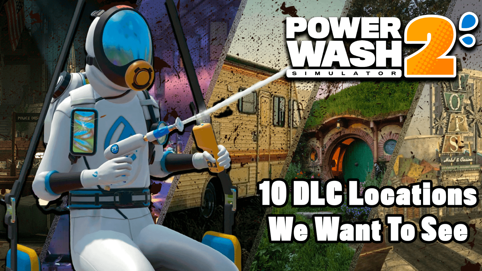 10 Franchises That Need a Good Scrub in PowerWash Simulator 2