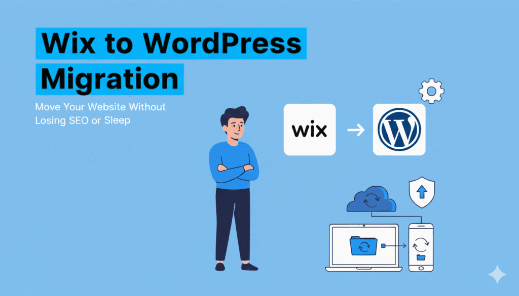 Wix to WordPress Migration – Move Your Website Without Losing SEO or Sleep