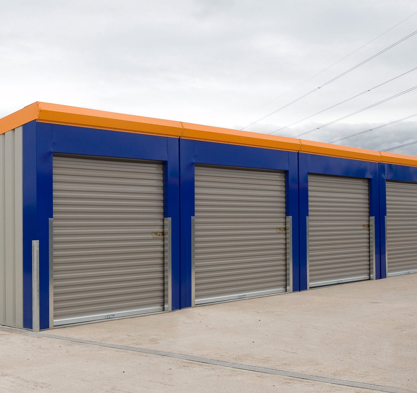 UKS Taunton Self Storage Units - External View of External Units