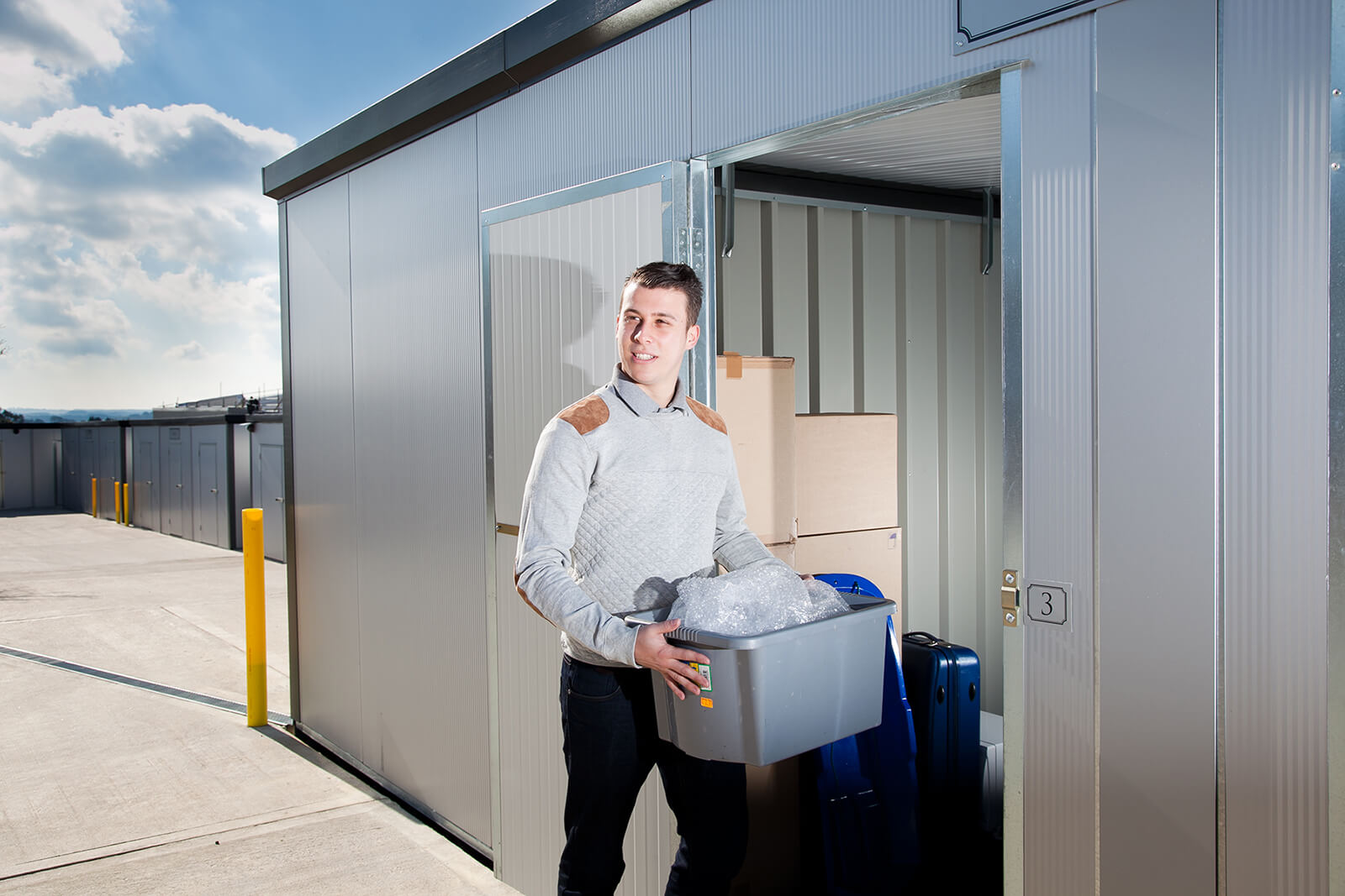Plymouth North Storage Units External