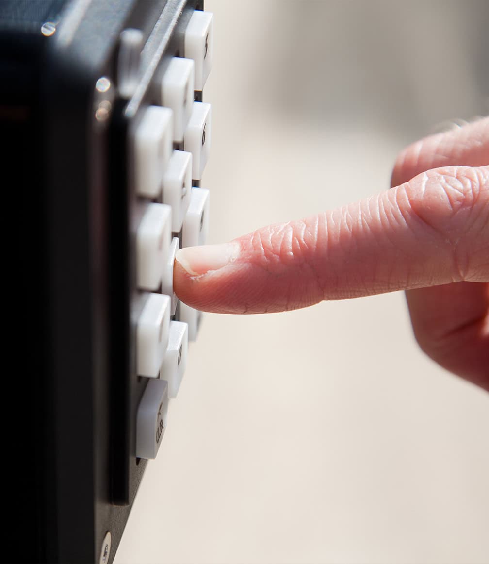 Keycode entry