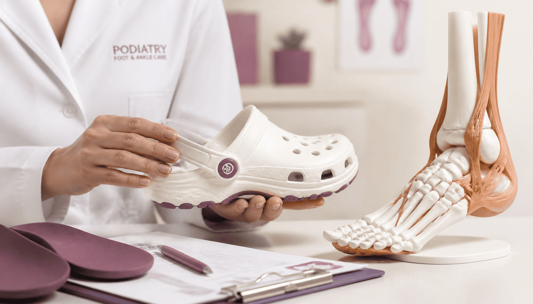 crocs avis podologue