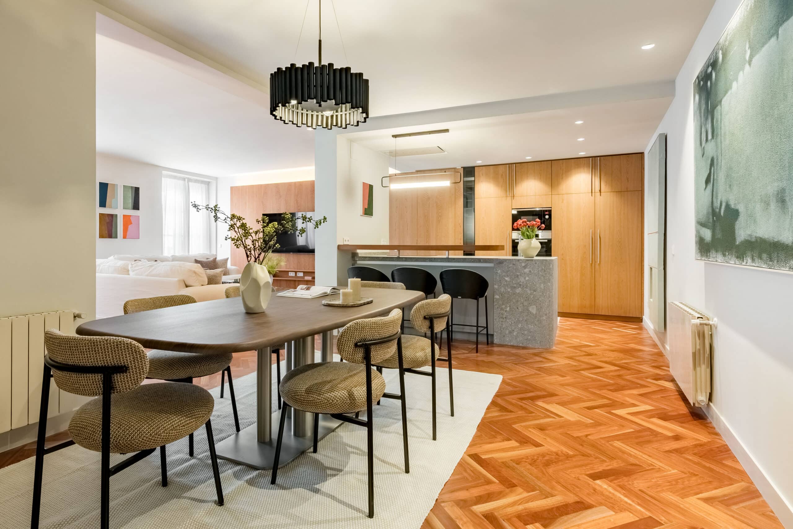 Pisos zona tres cruces III cocina salon